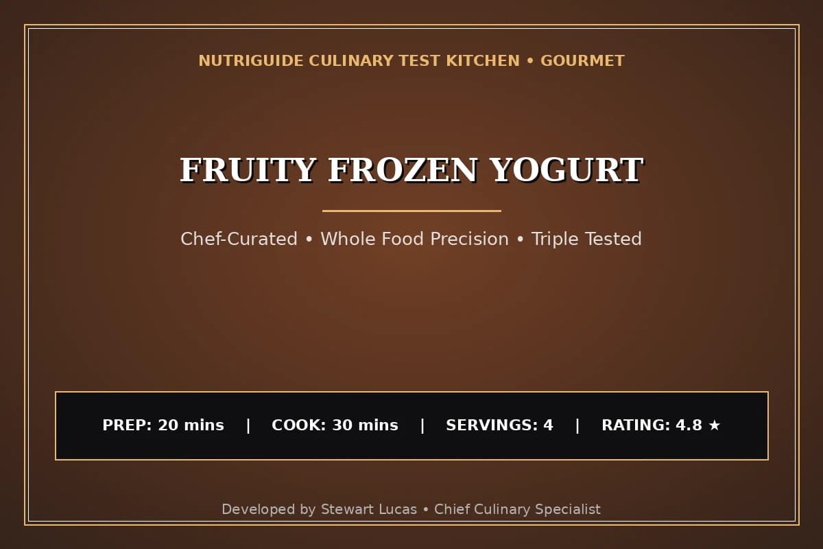 Fruity Frozen Yogurt