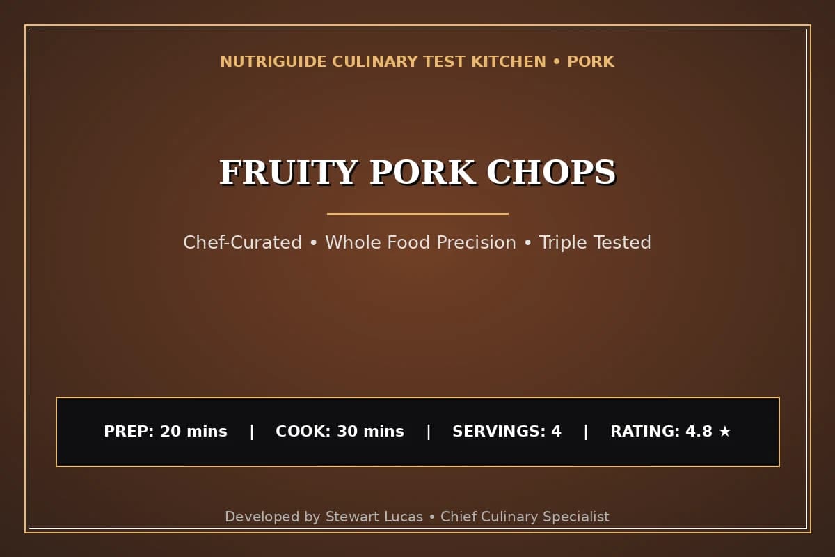 Fruity Pork Chops