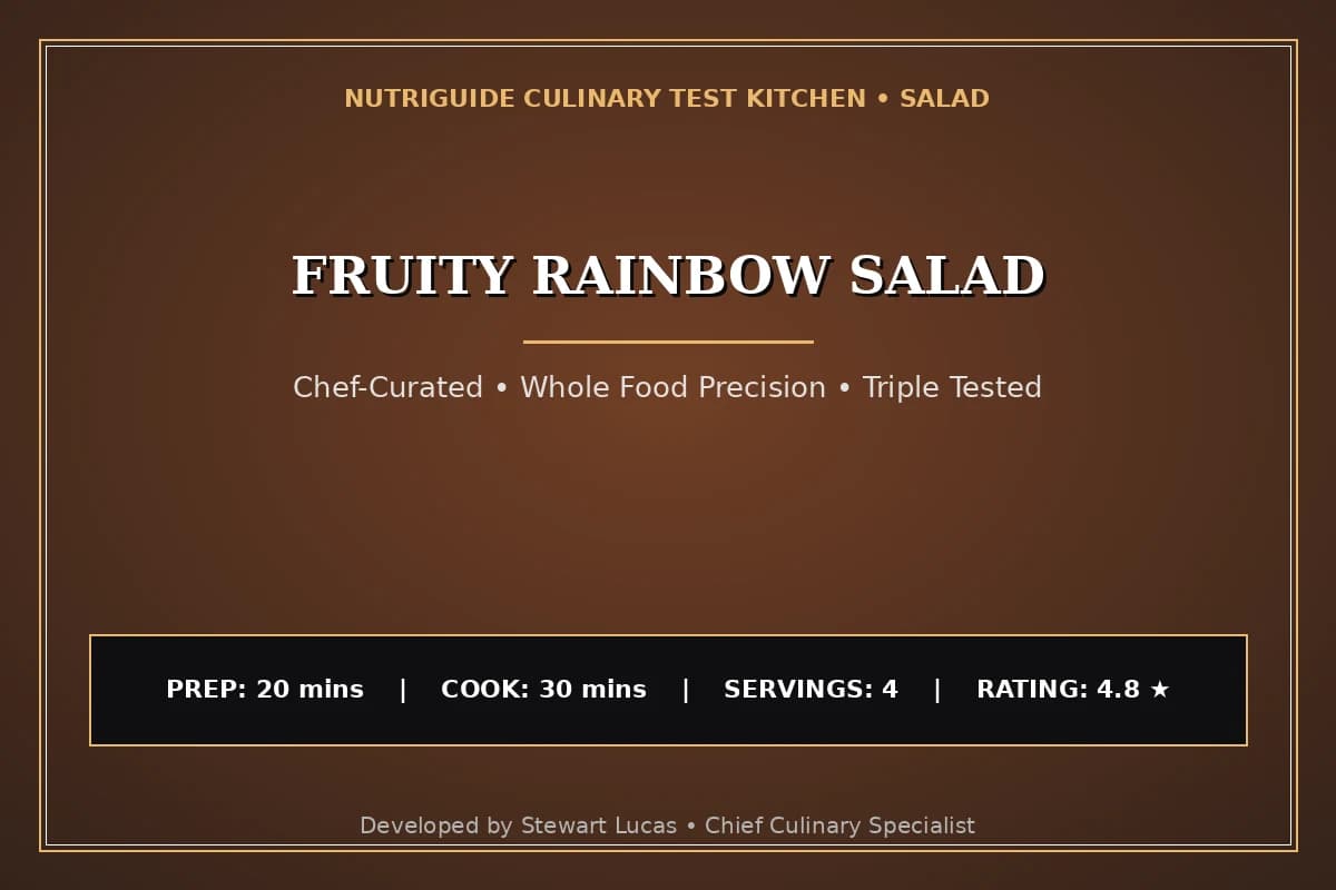 Fruity Rainbow Salad