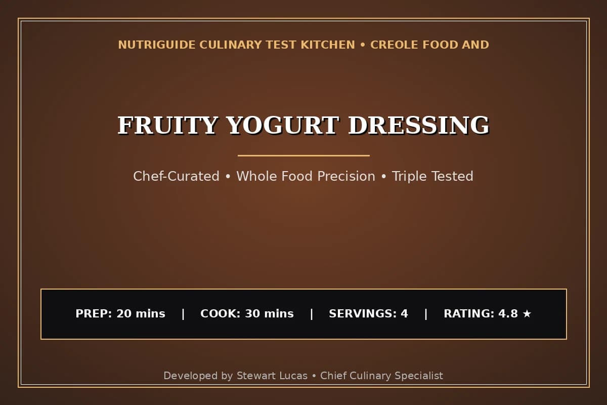 Fruity Yogurt Dressing