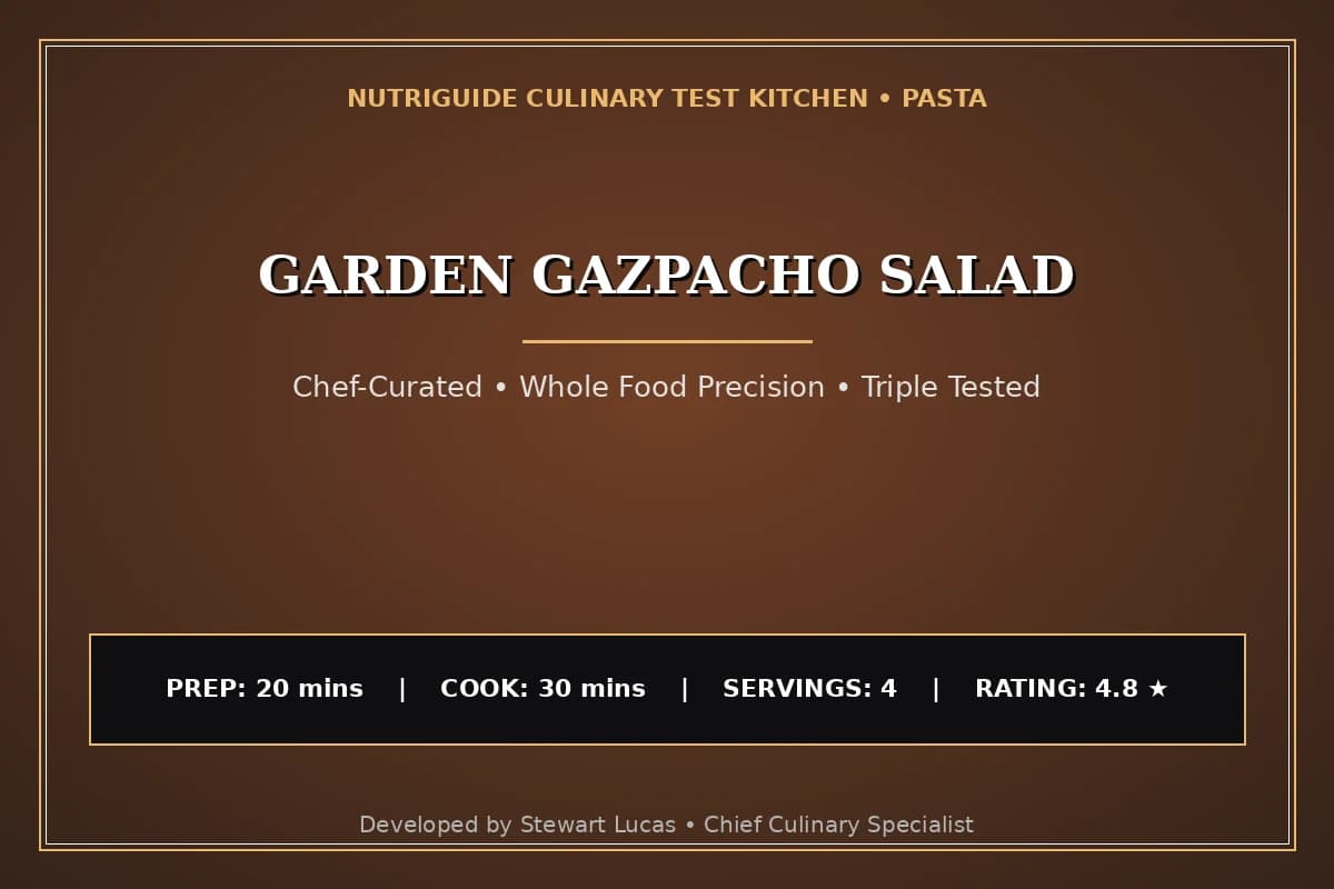 Garden Gazpacho Salad