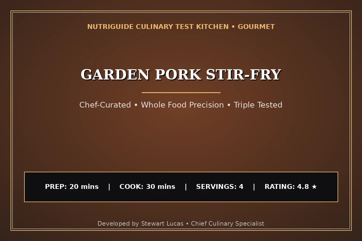 Garden Pork Stir-Fry