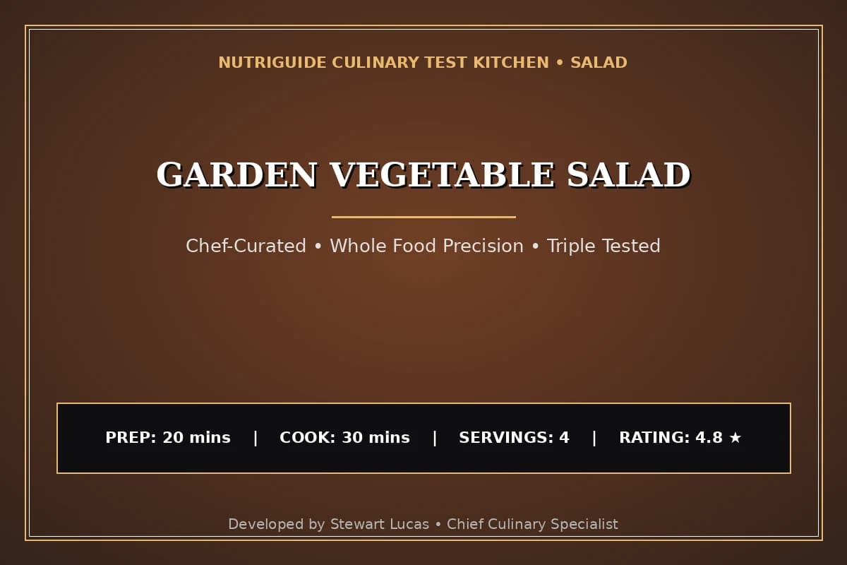 Garden Vegetable Salad