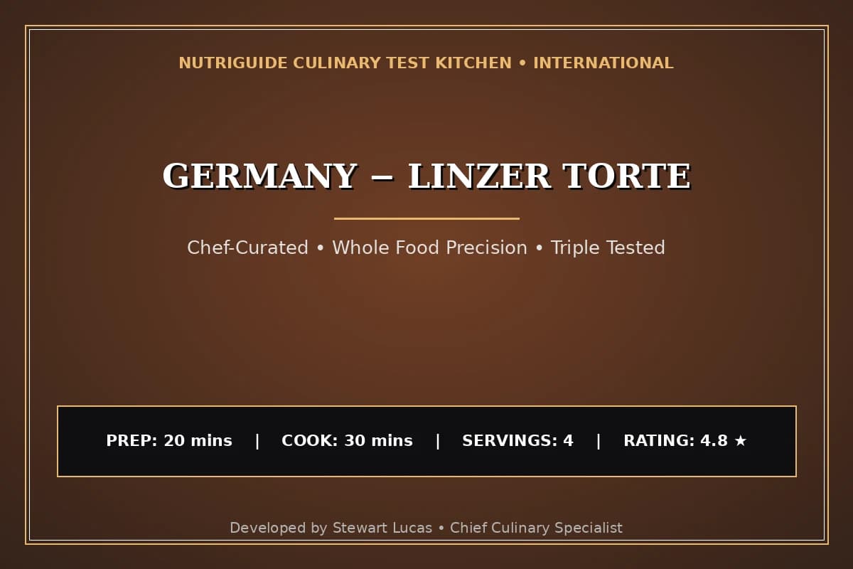 Germany − Linzer Torte