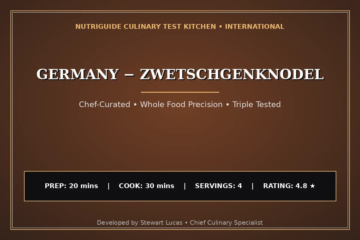 Germany − Zwetschgenknodel