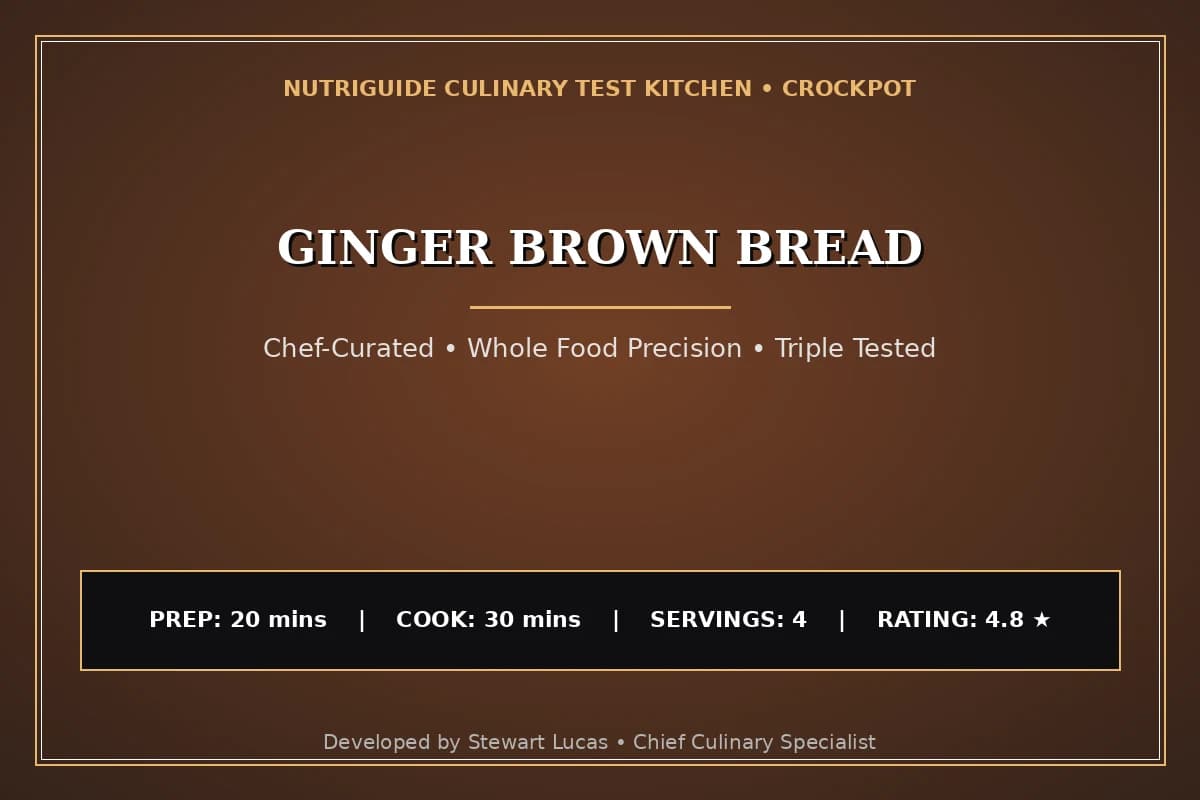 Ginger Brown Bread