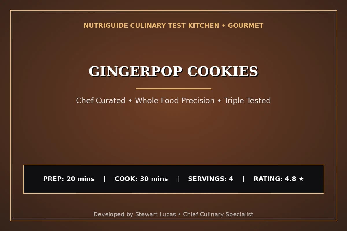 Gingerpop Cookies