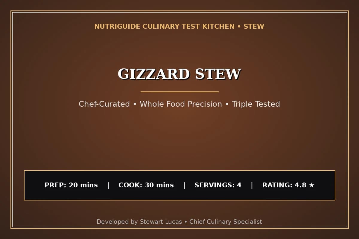 Gizzard Stew