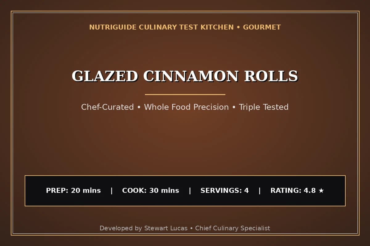 Glazed Cinnamon Rolls
