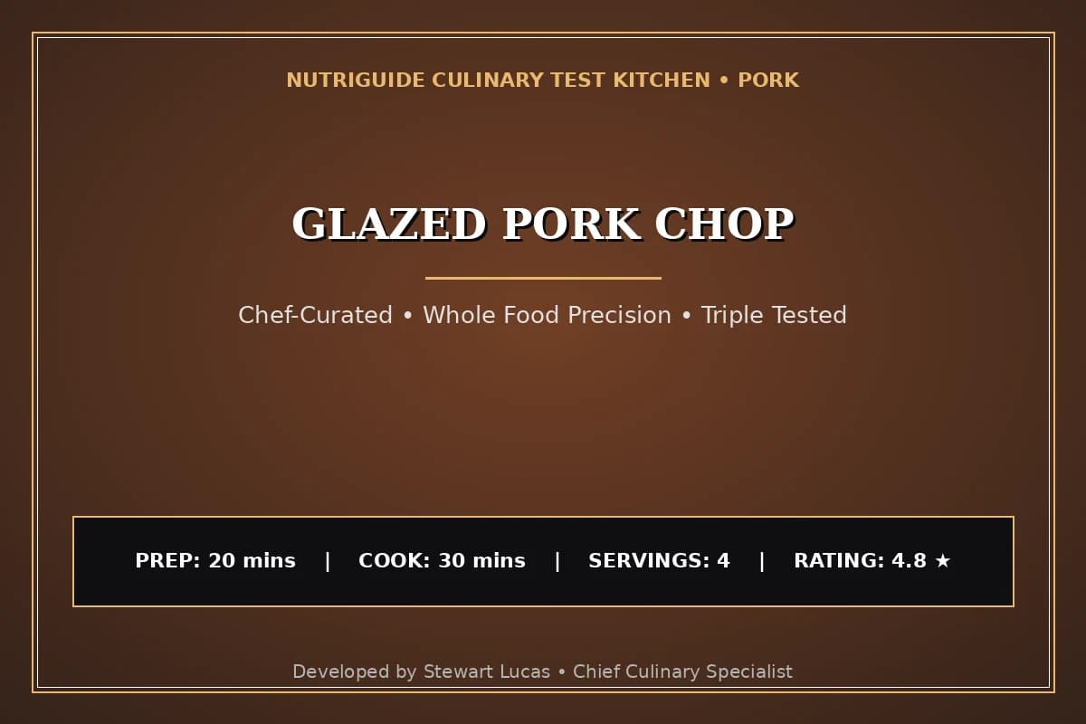 Glazed Pork Chop