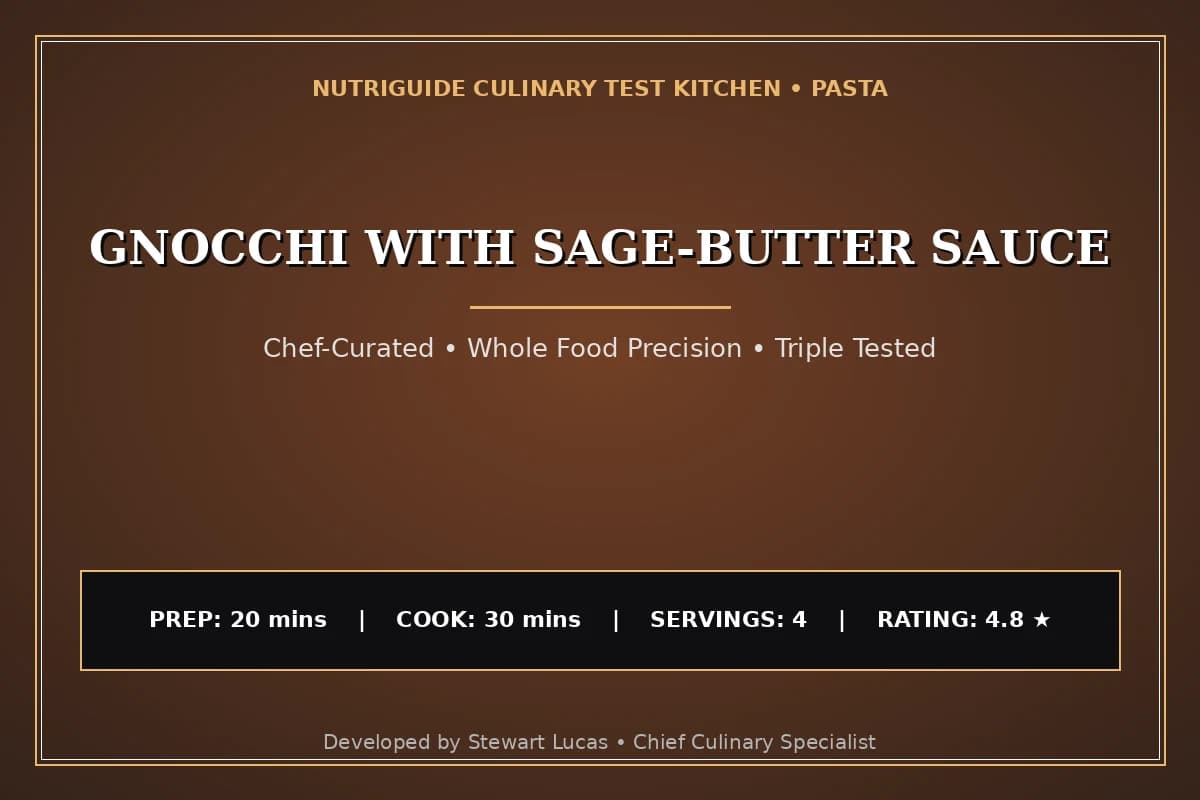Gnocchi With Sage-Butter Sauce