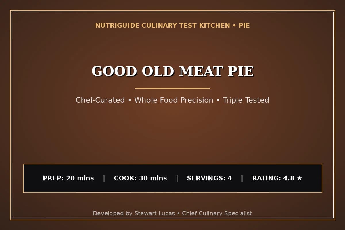Good Old Meat Pie