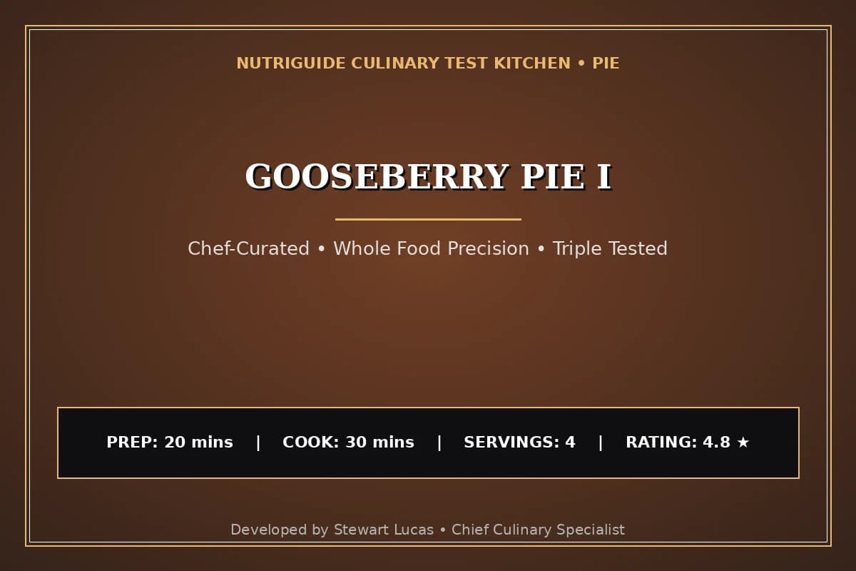 Gooseberry Pie I