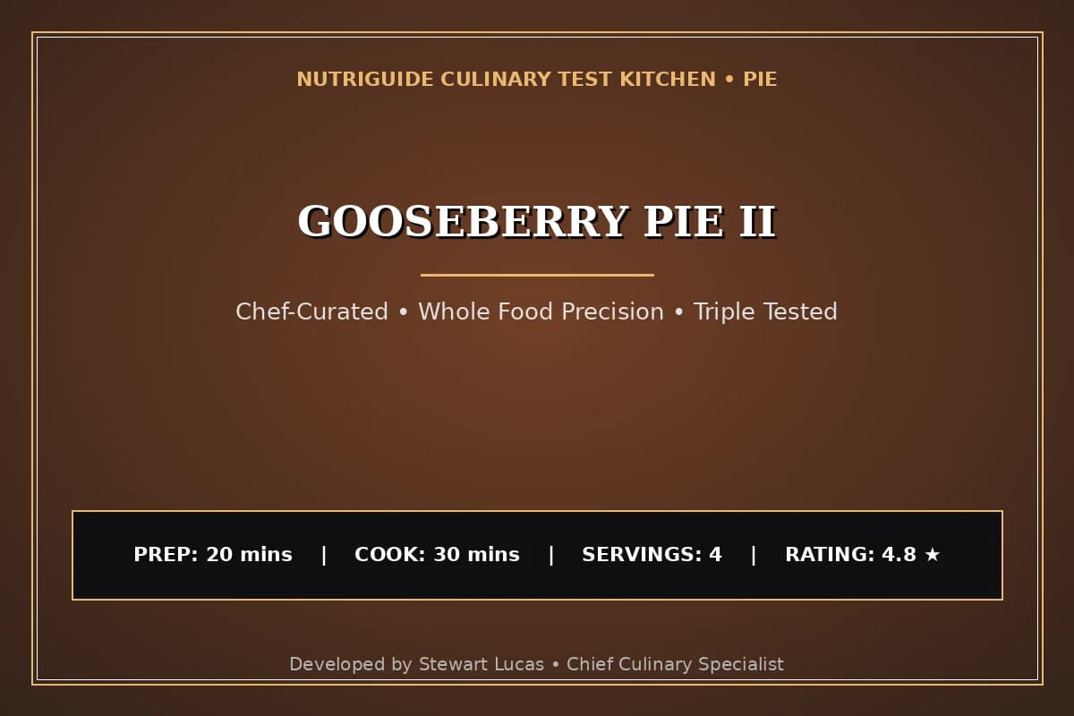 Gooseberry Pie Ii