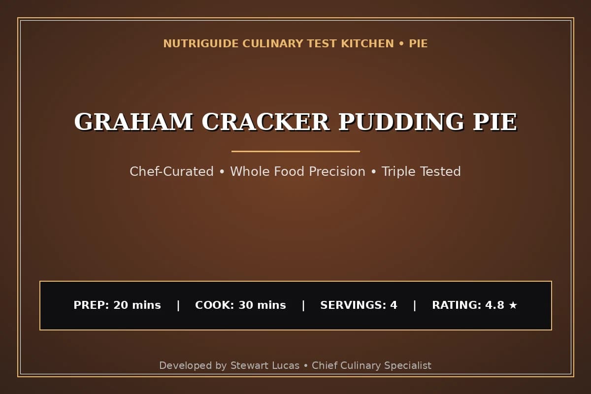 Graham Cracker Pudding Pie
