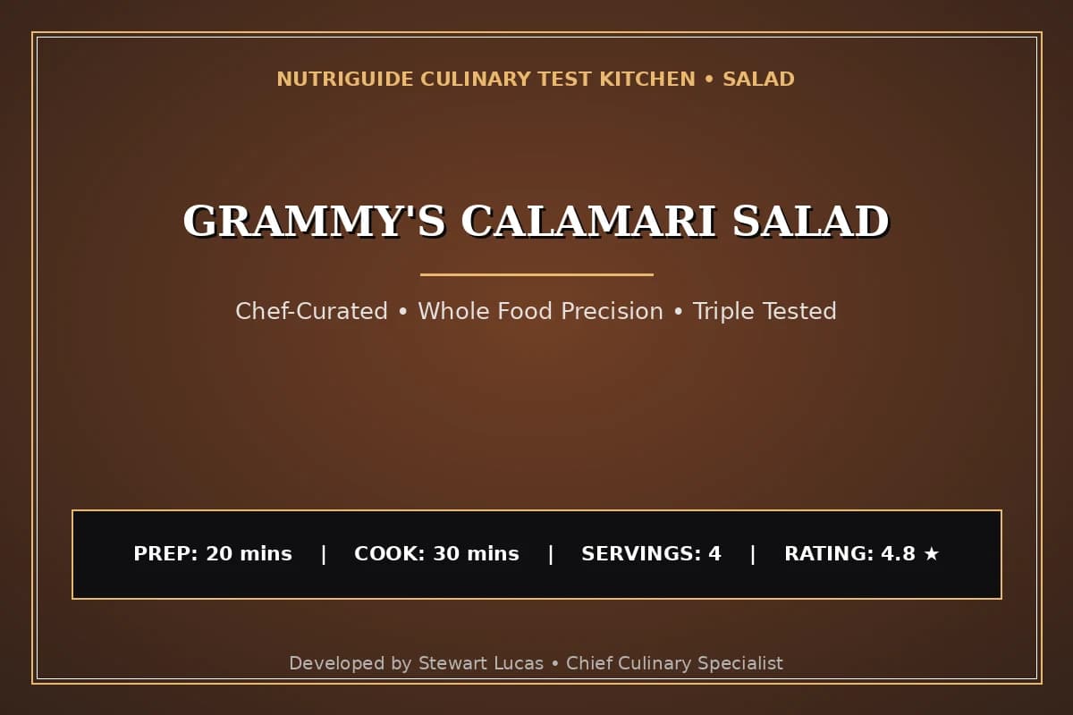 Grammy'S Calamari Salad