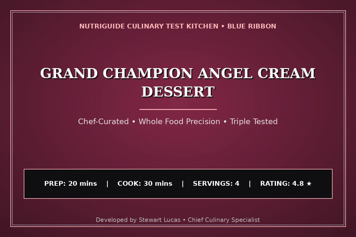 Grand Champion Angel Cream Dessert
