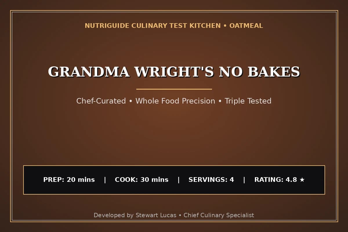 Grandma Wright'S No Bakes