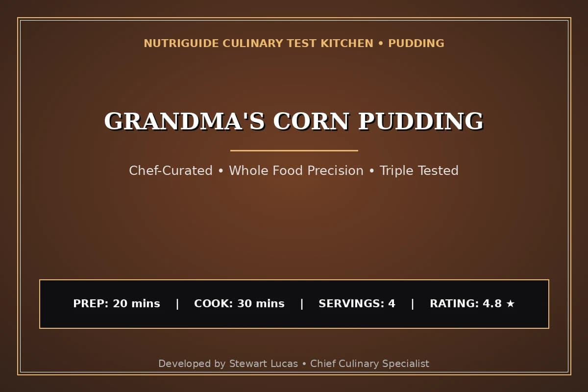Grandma'S Corn Pudding