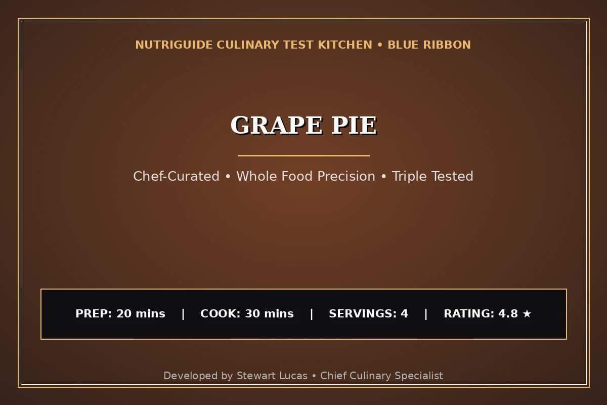Grape Pie
