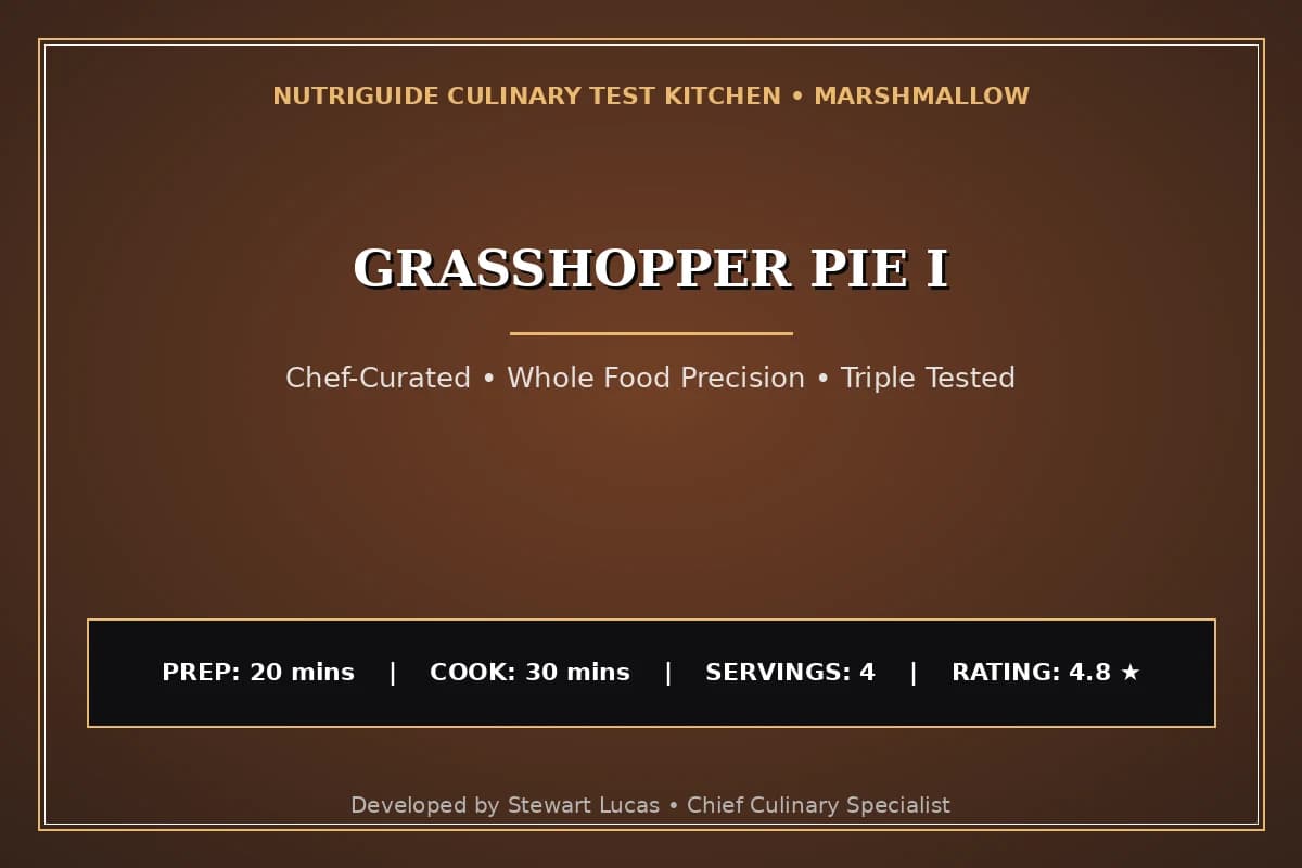 Grasshopper Pie I