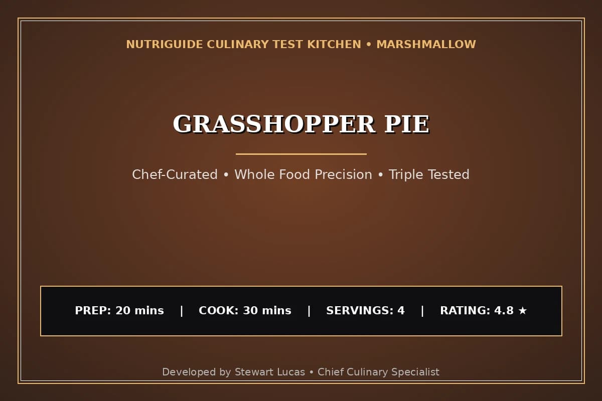 Grasshopper Pie