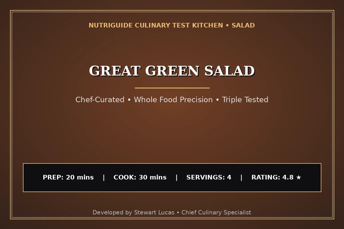 Great Green Salad
