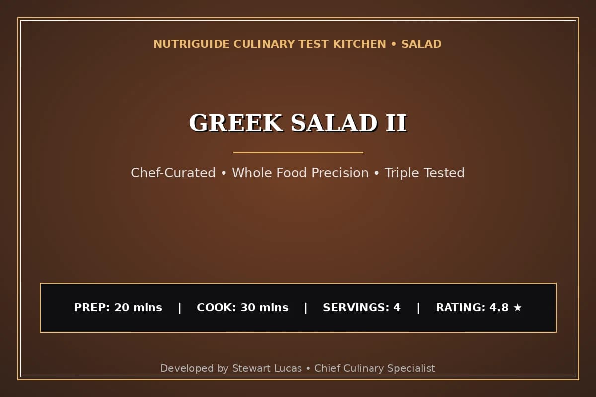 Greek Salad Ii