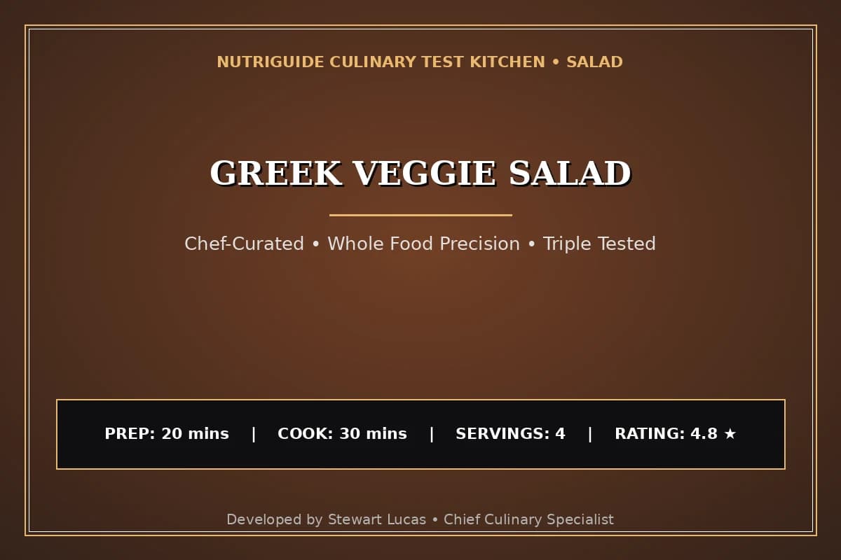 Greek Veggie Salad