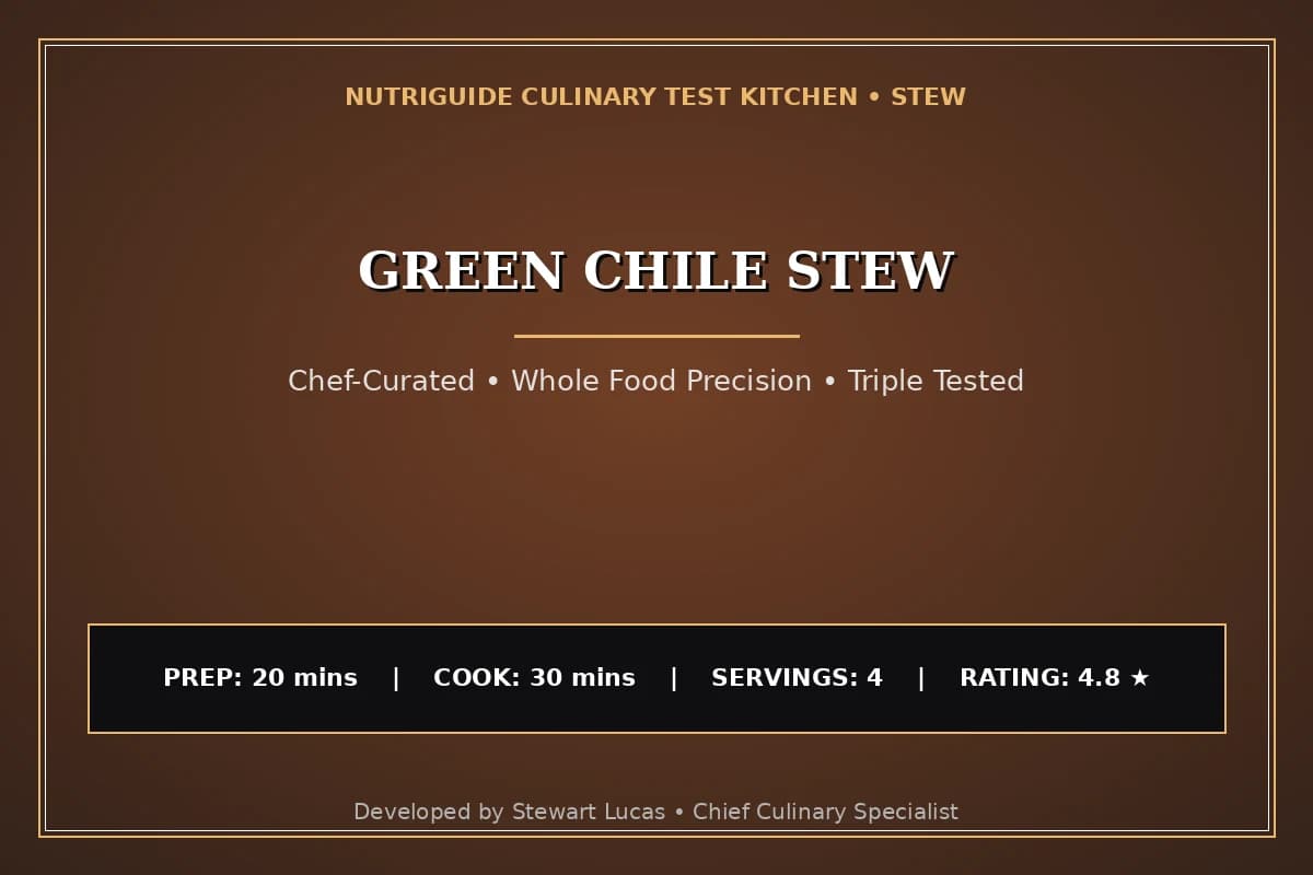 Green Chile Stew
