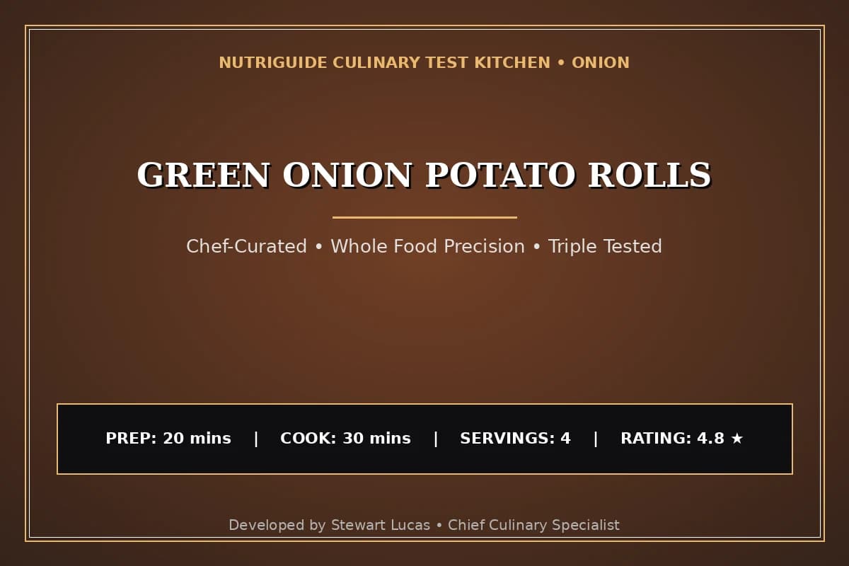 Green Onion Potato Rolls