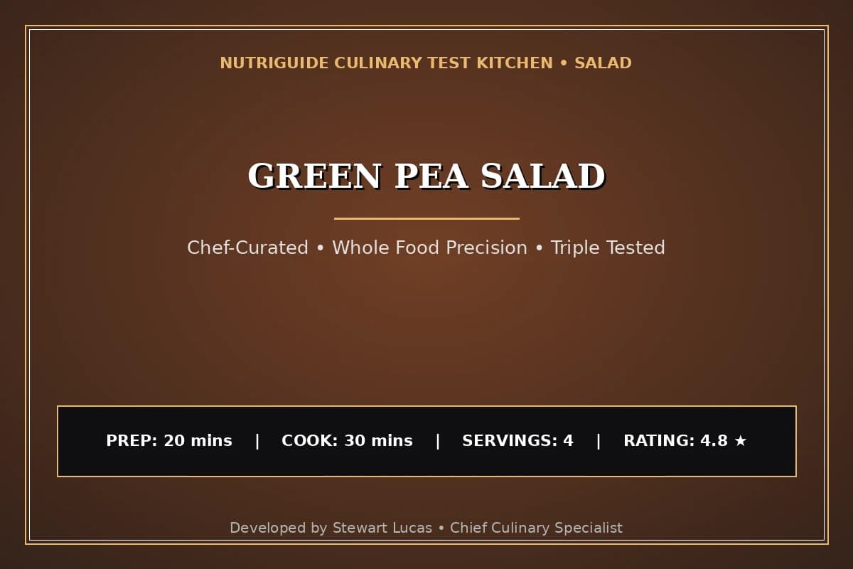 Green Pea Salad