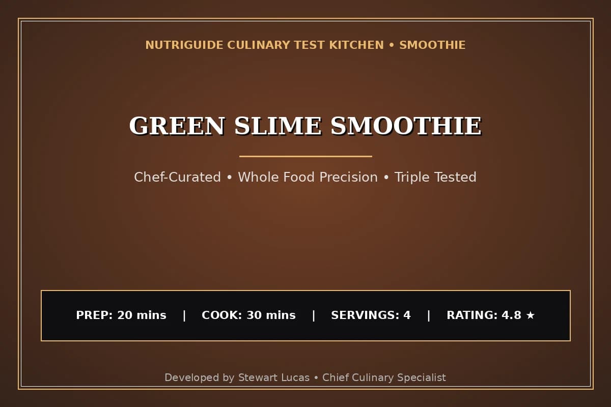 Green Slime Smoothie