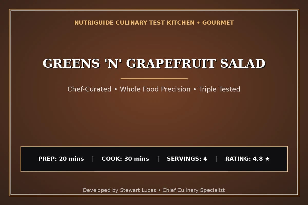 Greens 'N' Grapefruit Salad