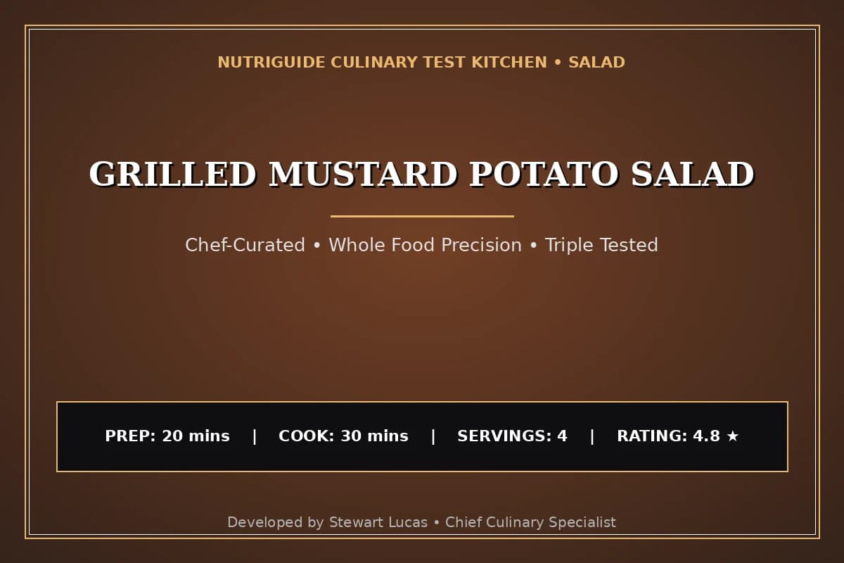 Grilled Mustard Potato Salad