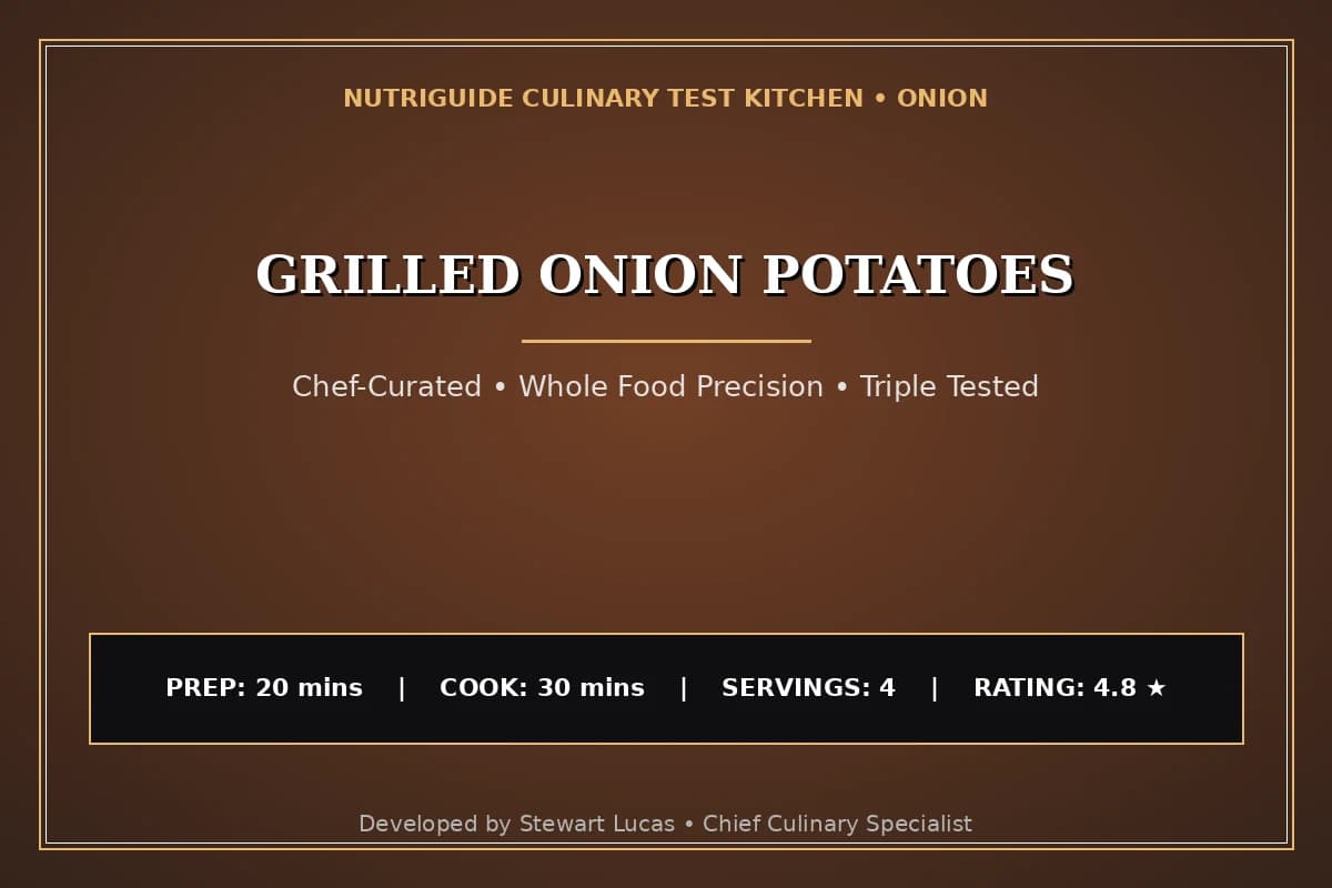 Grilled Onion Potatoes