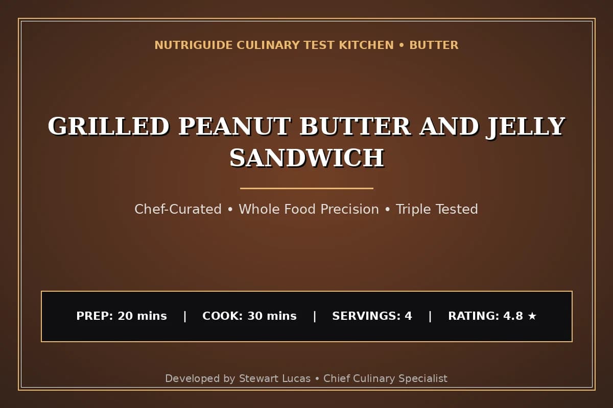 Grilled Peanut Butter And Jelly Sandwich