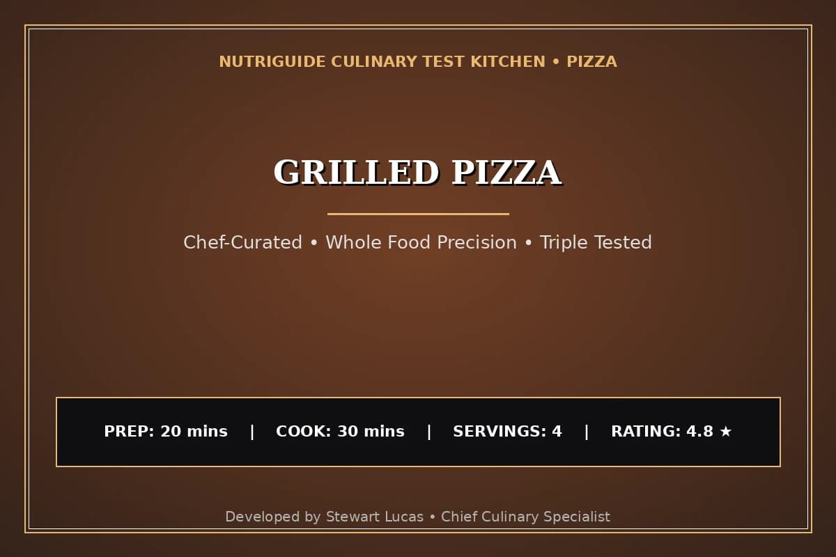 Grilled Pizza