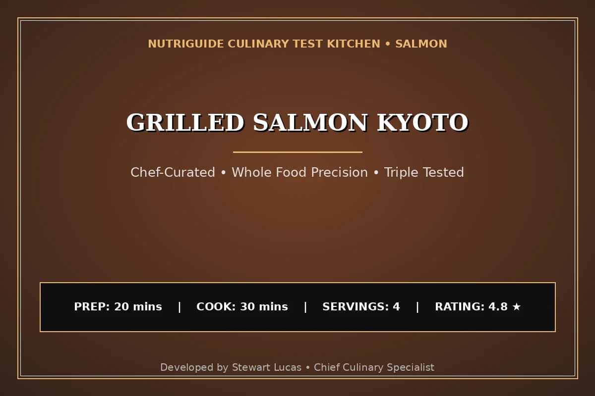 Grilled Salmon Kyoto