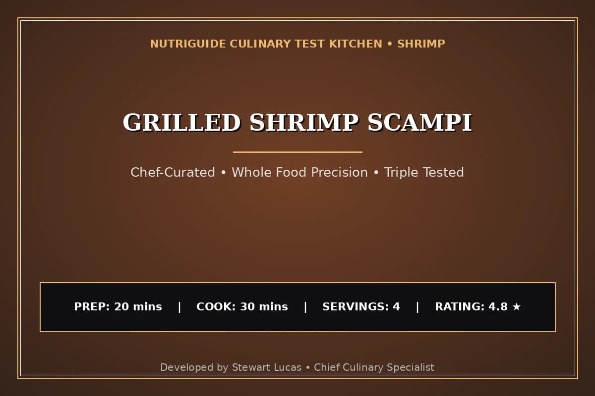 Grilled Shrimp Scampi