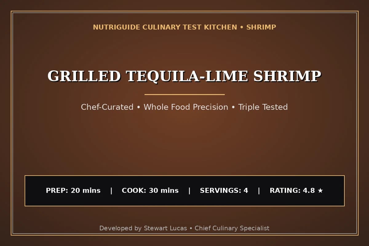 Grilled Tequila-Lime Shrimp
