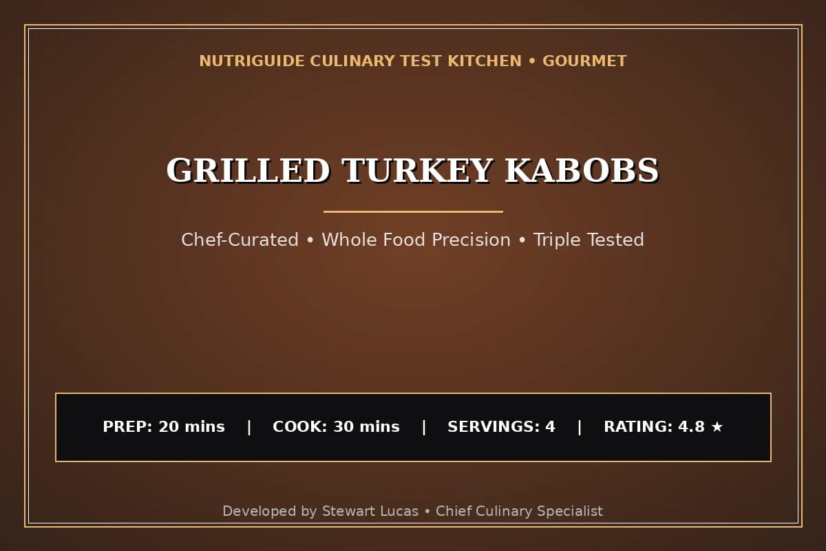 Grilled Turkey Kabobs
