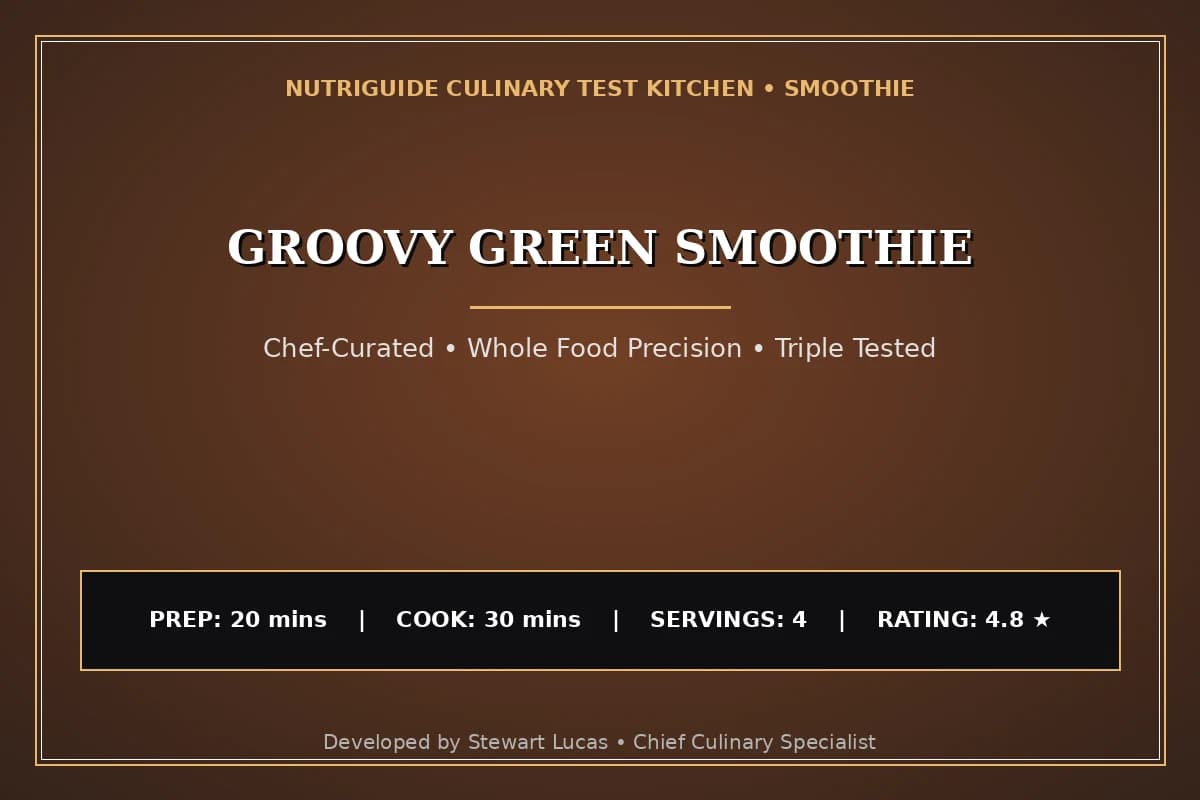 Groovy Green Smoothie