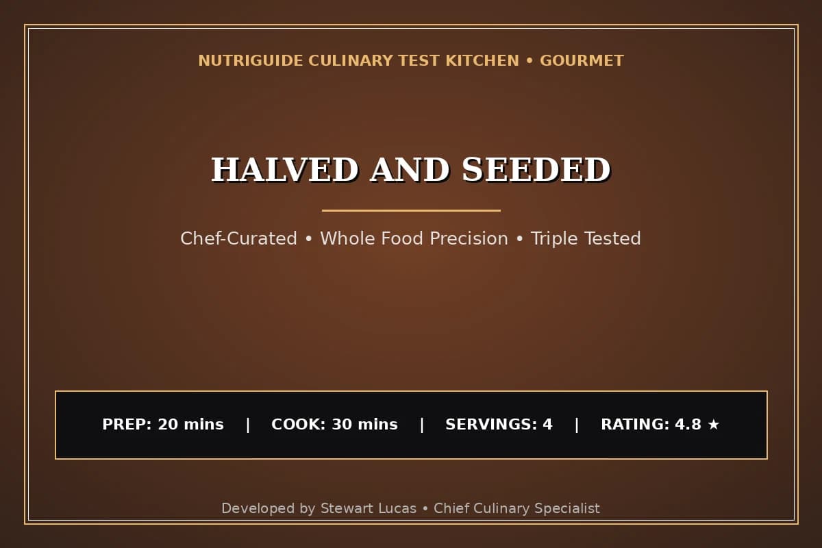 Halved And Seeded