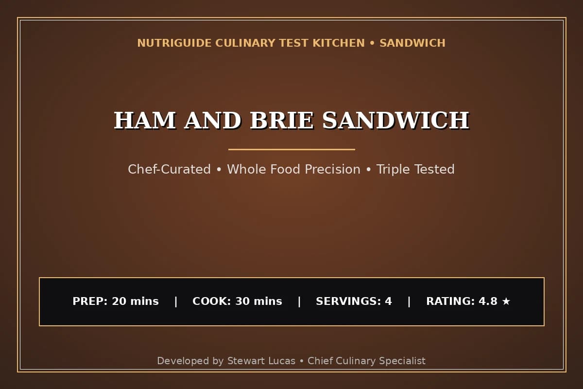 Ham And Brie Sandwich