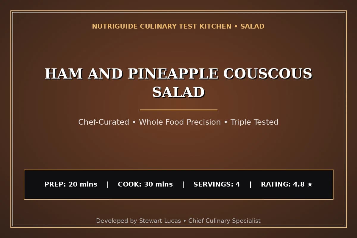 Ham And Pineapple Couscous Salad