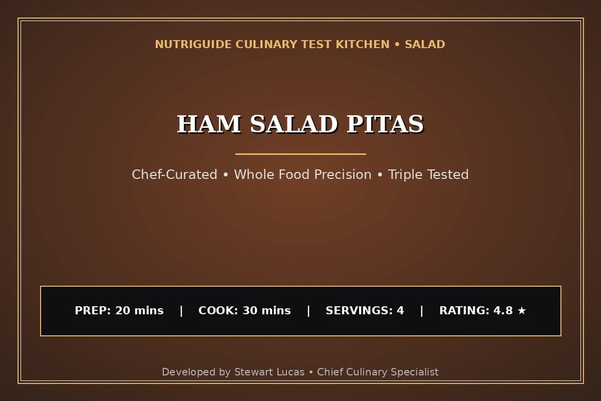 Ham Salad Pitas