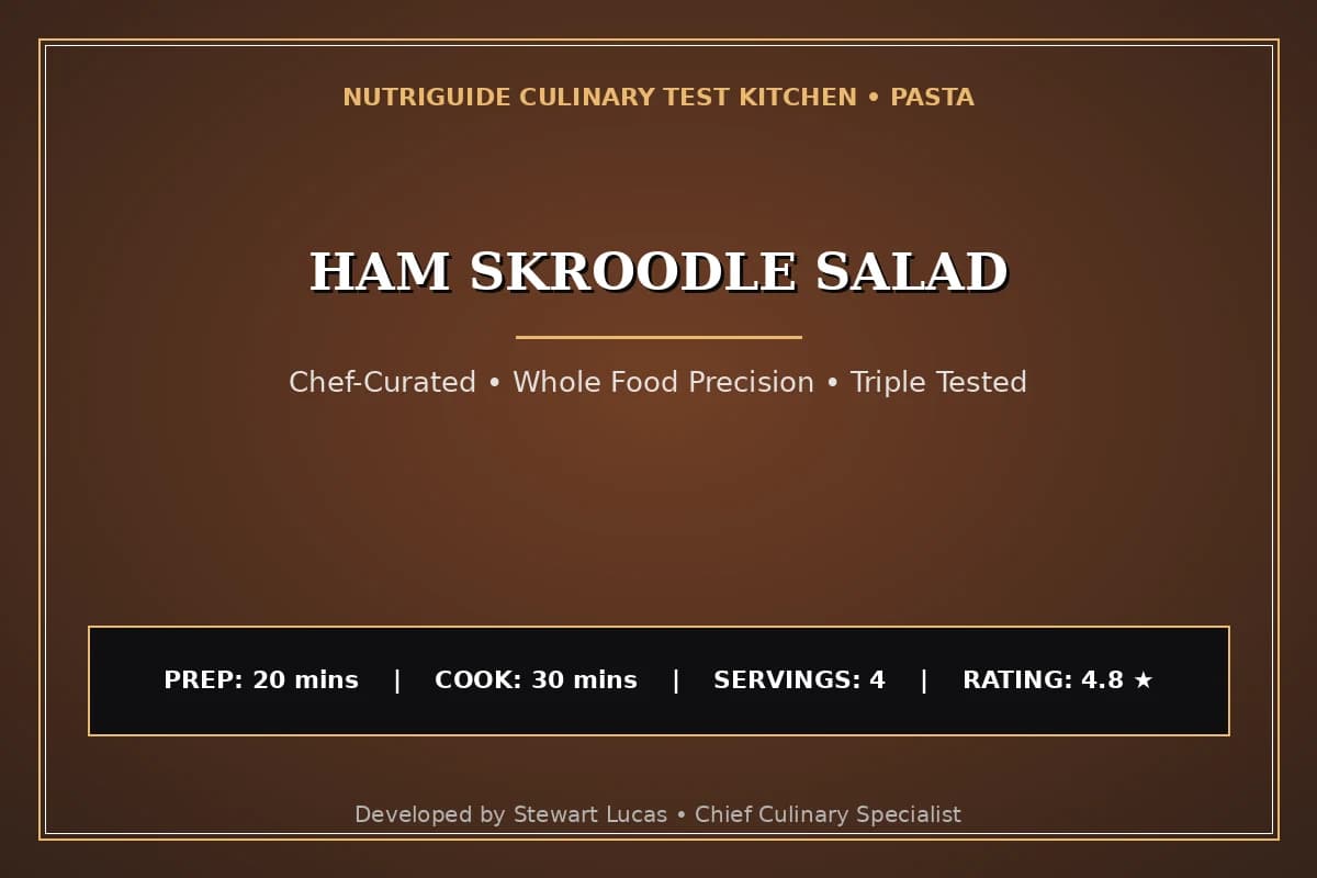 Ham Skroodle Salad