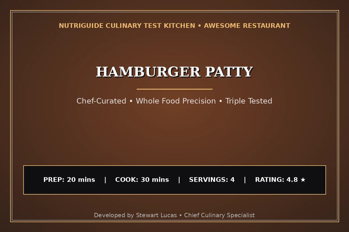Hamburger Patty