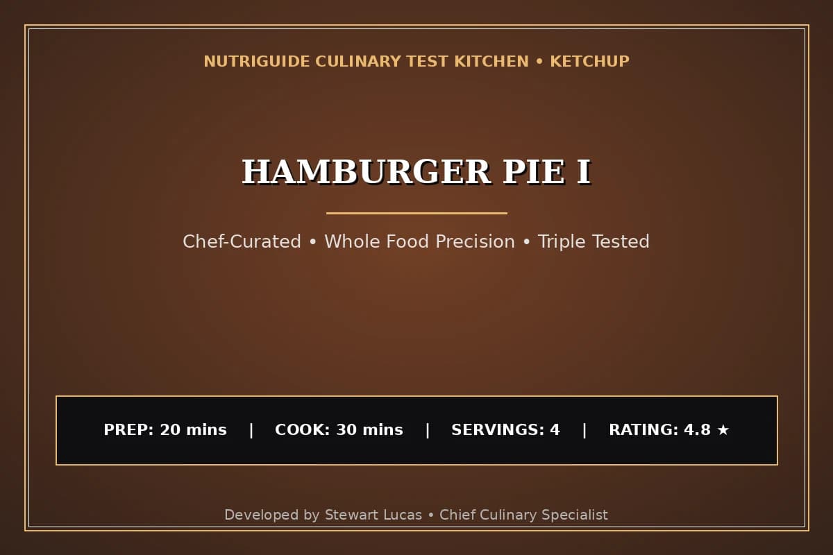 Hamburger Pie I